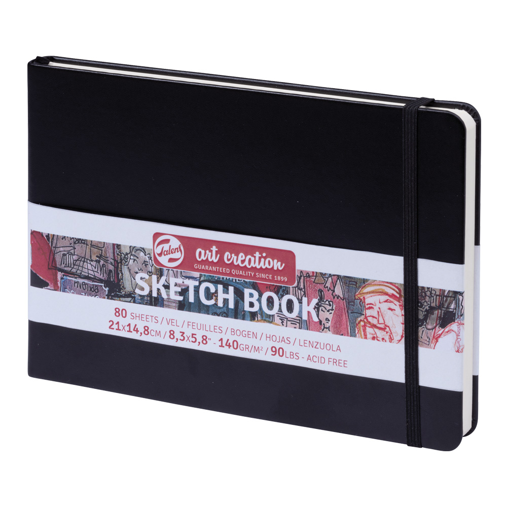 Art Creation Sketchbook Black 8.3 x 5.8