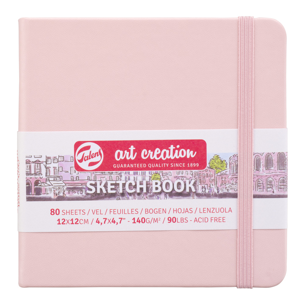 Art Creation Sketchbook Pastel Pink 4.7 x 4.7