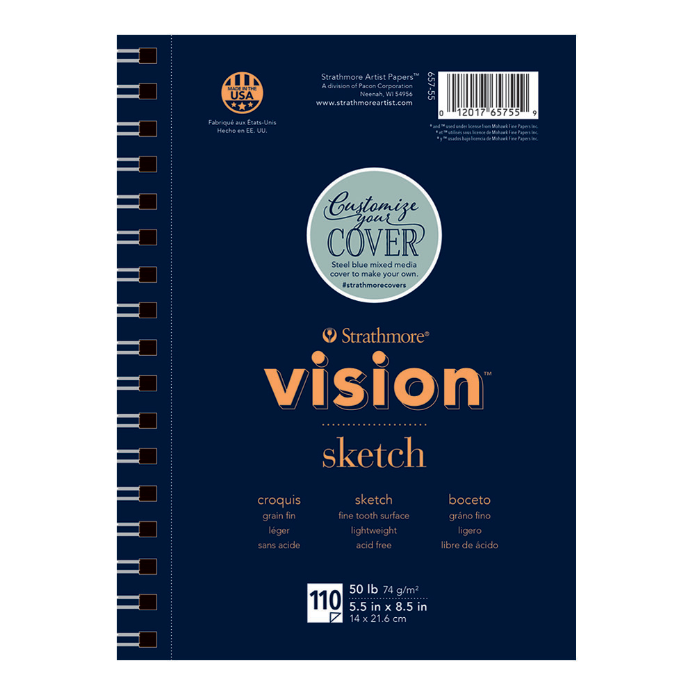 Strathmore Vision Custom Sketch Pad 5.5x8.5