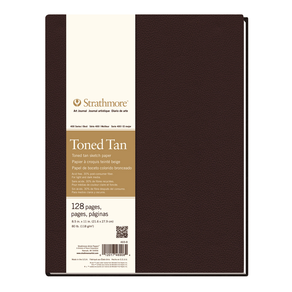 Strathmore Toned Tan Sketch Journal 8.5X11