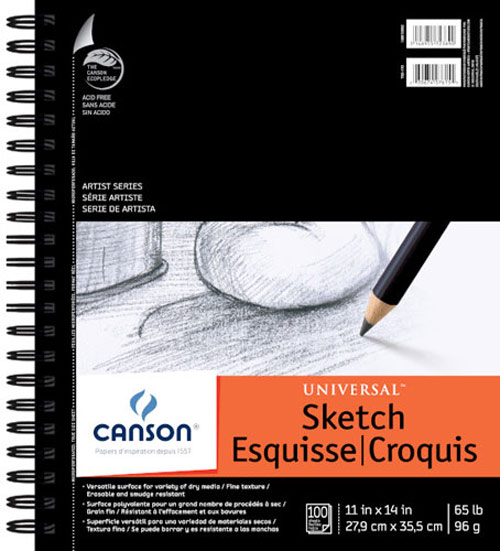 Canson Universal Sketch Pad 11X14