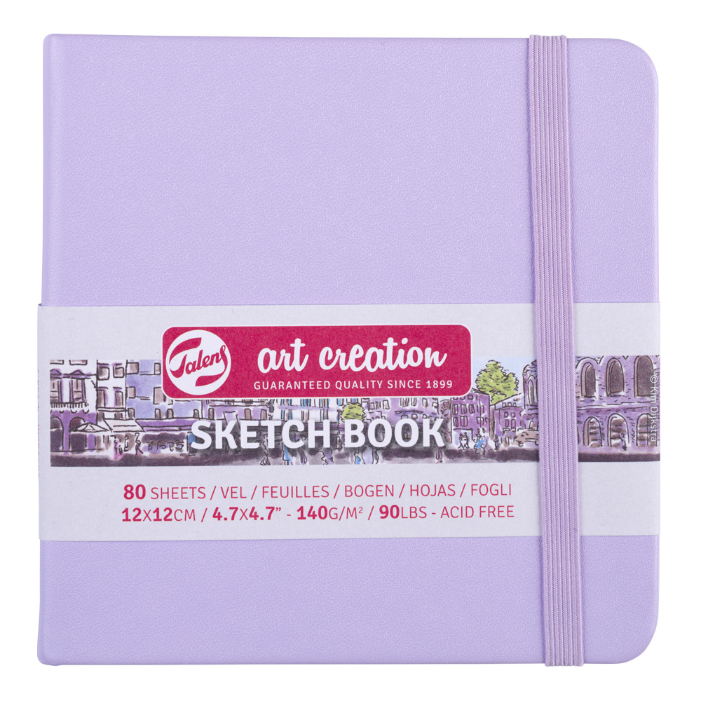 Art Creation Sketchbook Violet 4.7 x 4.7