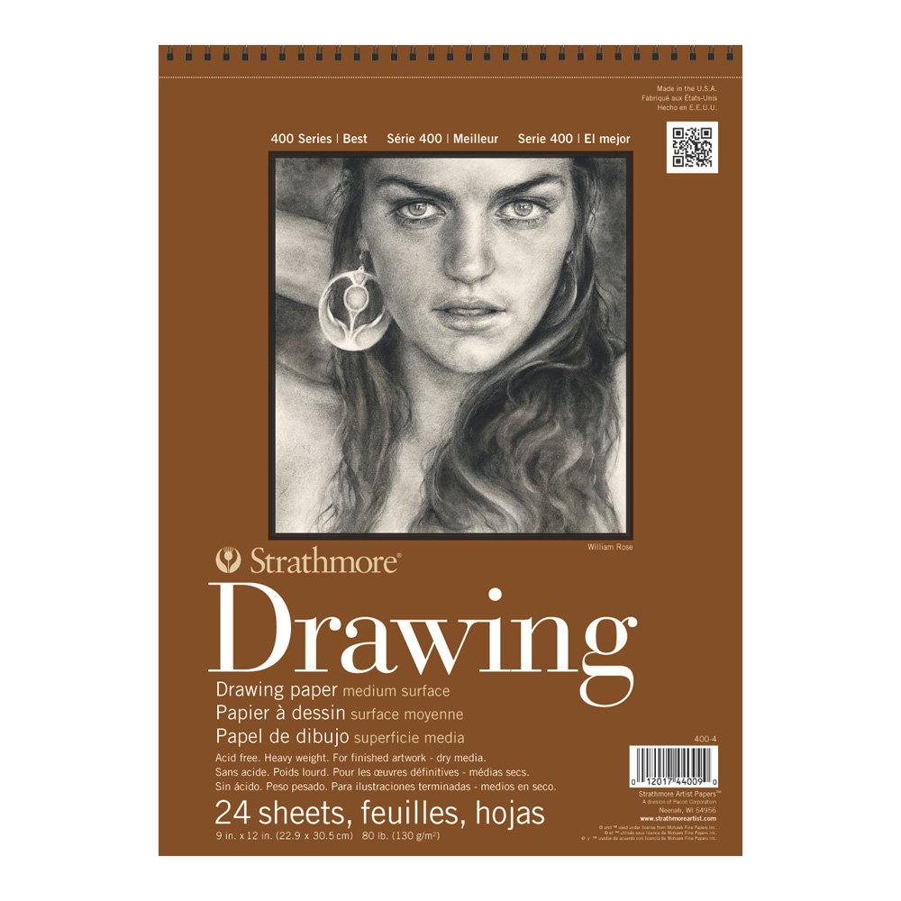 Strathmore 400 Drawing Pad 9X12