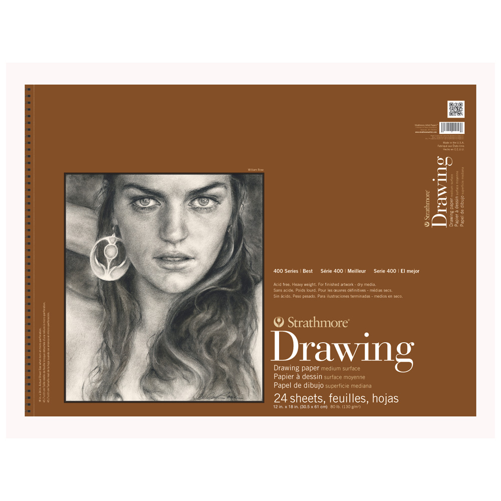 Strathmore 400 Drawing Pad 12X18