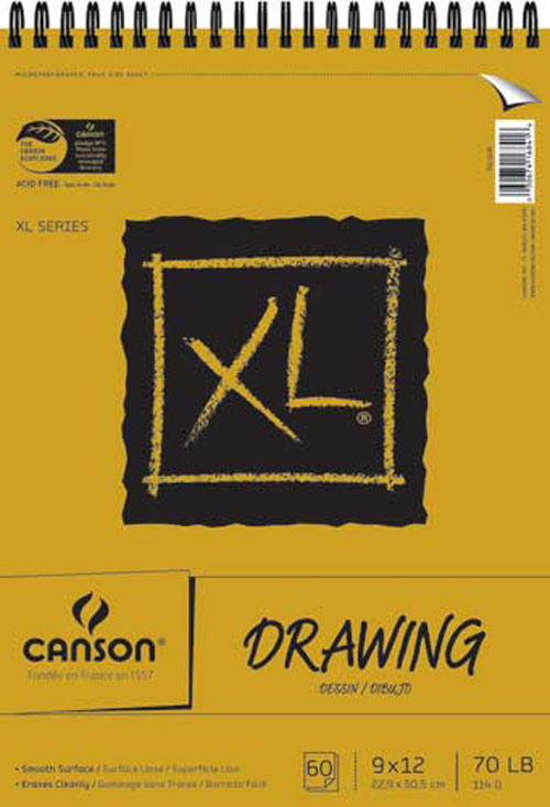 Canson Xl Drawing Pad 9X12