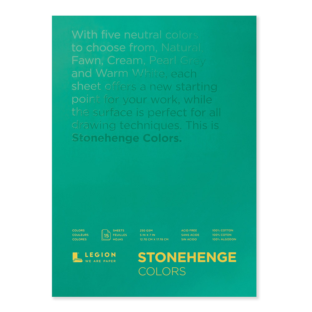 Stonehenge Pad Multicolor 5X7 15 Sheets