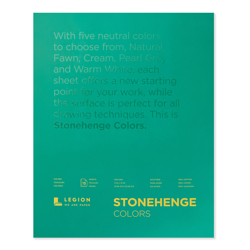 Stonehenge Pad Multicolor 11X14 15 Sheets