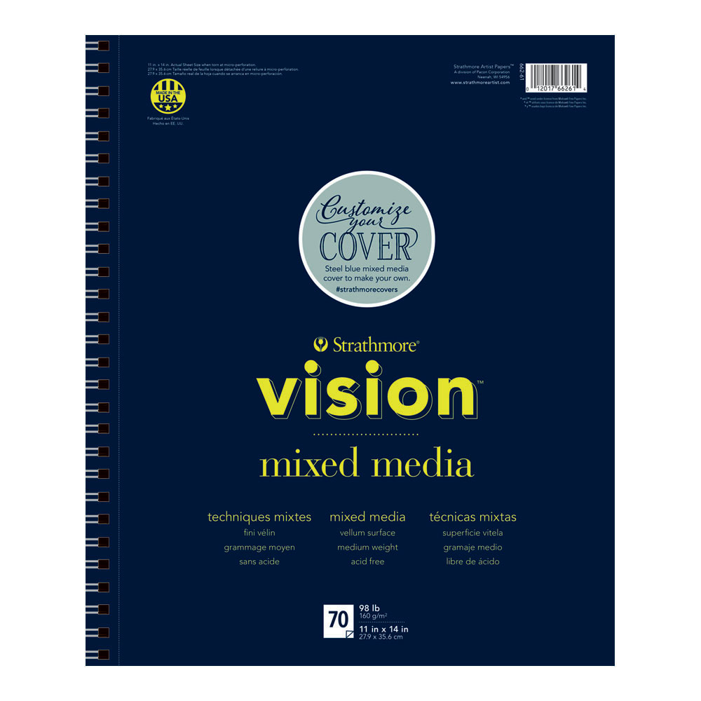 Str Vision Custom Mixed Media Pad 11x14