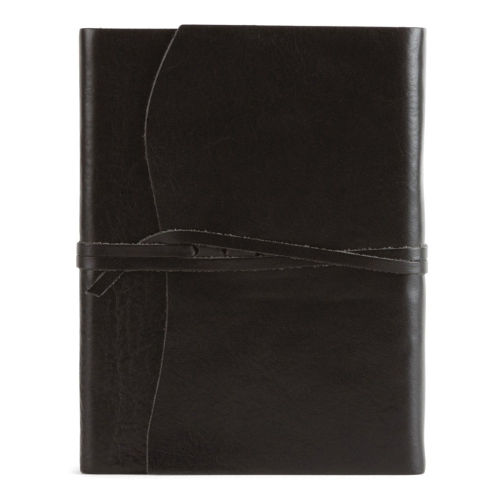 Roma Lussa Leather Journal 5X7 Black