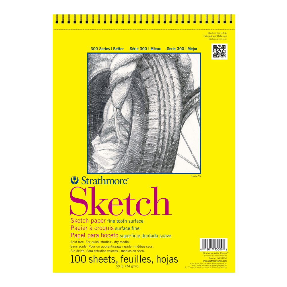 Strathmore 300 Spiral Sketch Pad 11X14