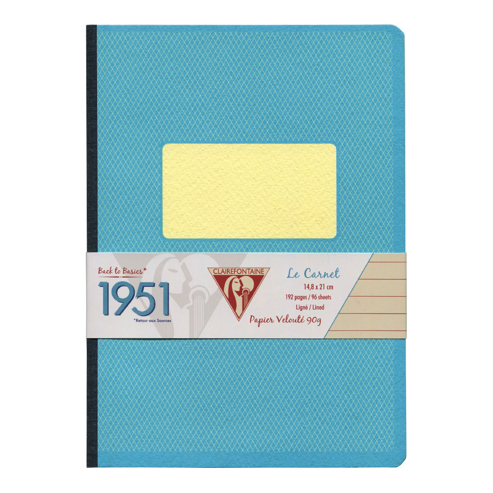 Clairefontaine Clothbound Notebook Turquoise