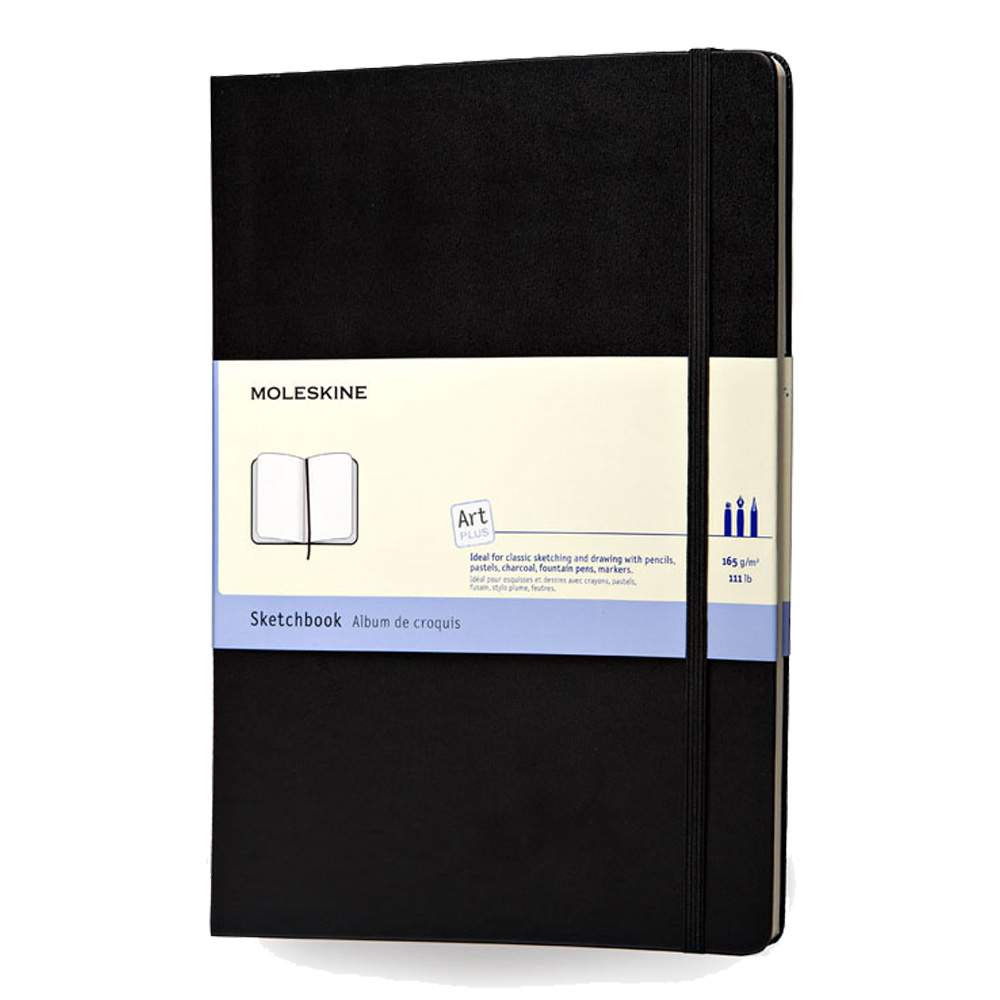 Moleskine Art Plus Large Sketchbook Black