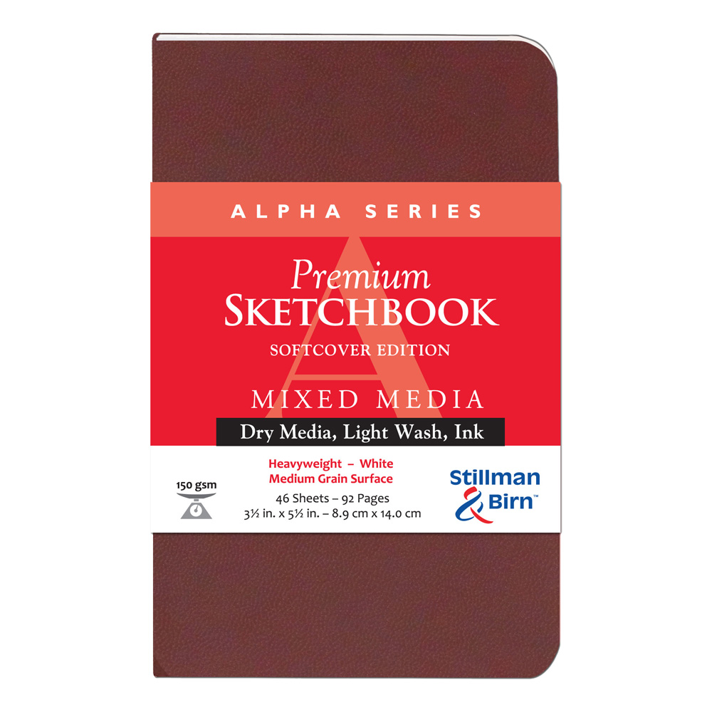 Alpha Softcover Sketchbook 3.5X5.5