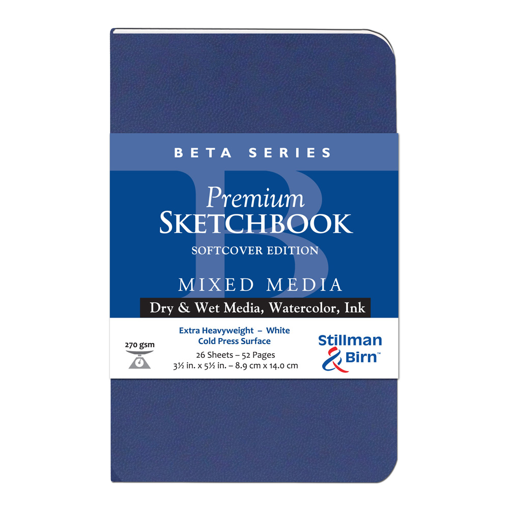 Beta Softcover Sketchbook 3.5X5.5