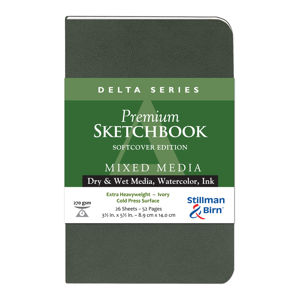 Delta Softcover Sketchbook 3.5X5.5