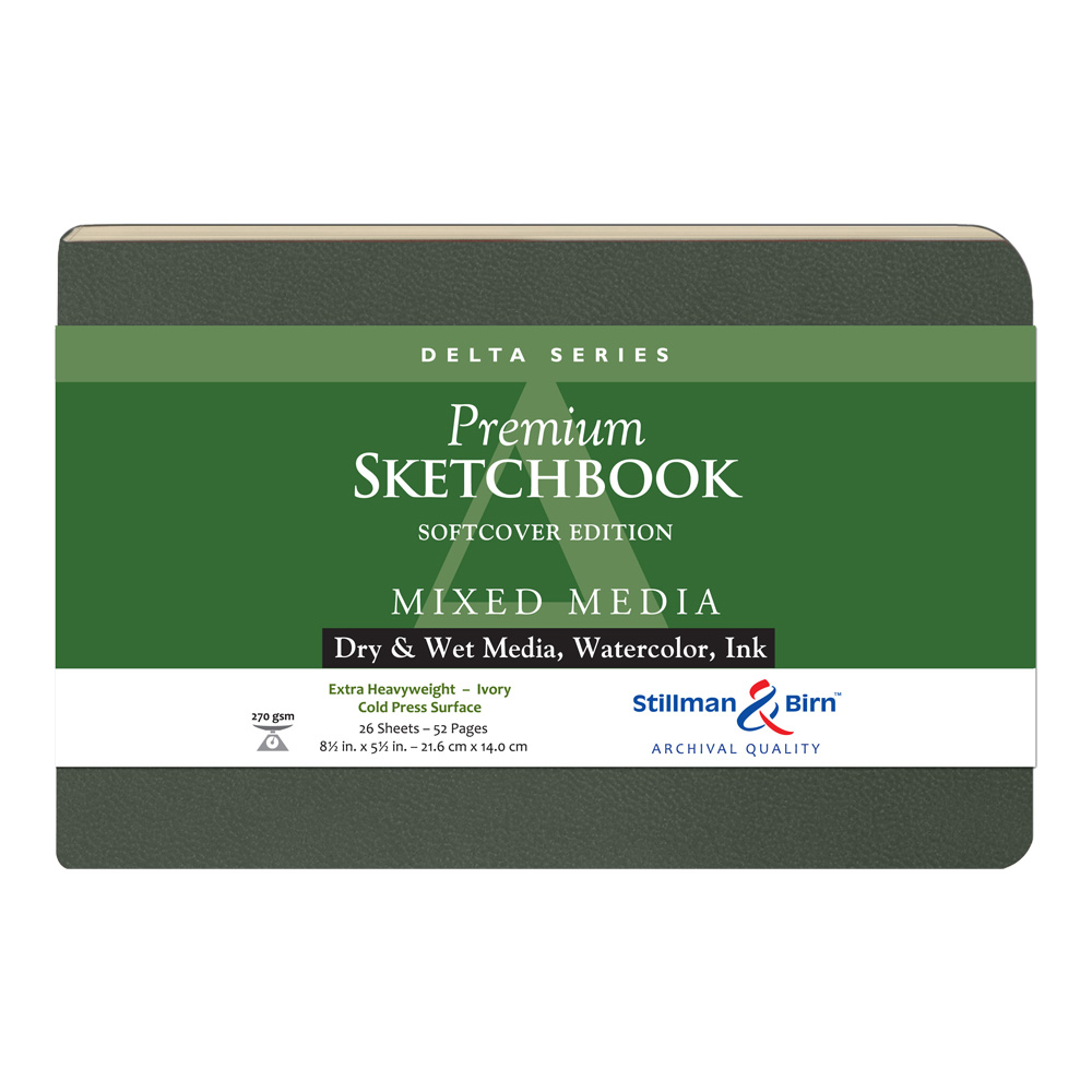Delta Softcover Sketchbook 8.5X5.5 Ls