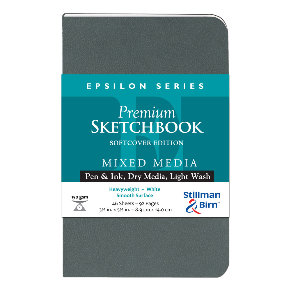 Epsilon Softcover Sketchbook 3.5X5.5