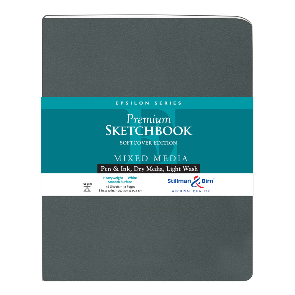 Epsilon Softcover Sketchbook 8X10