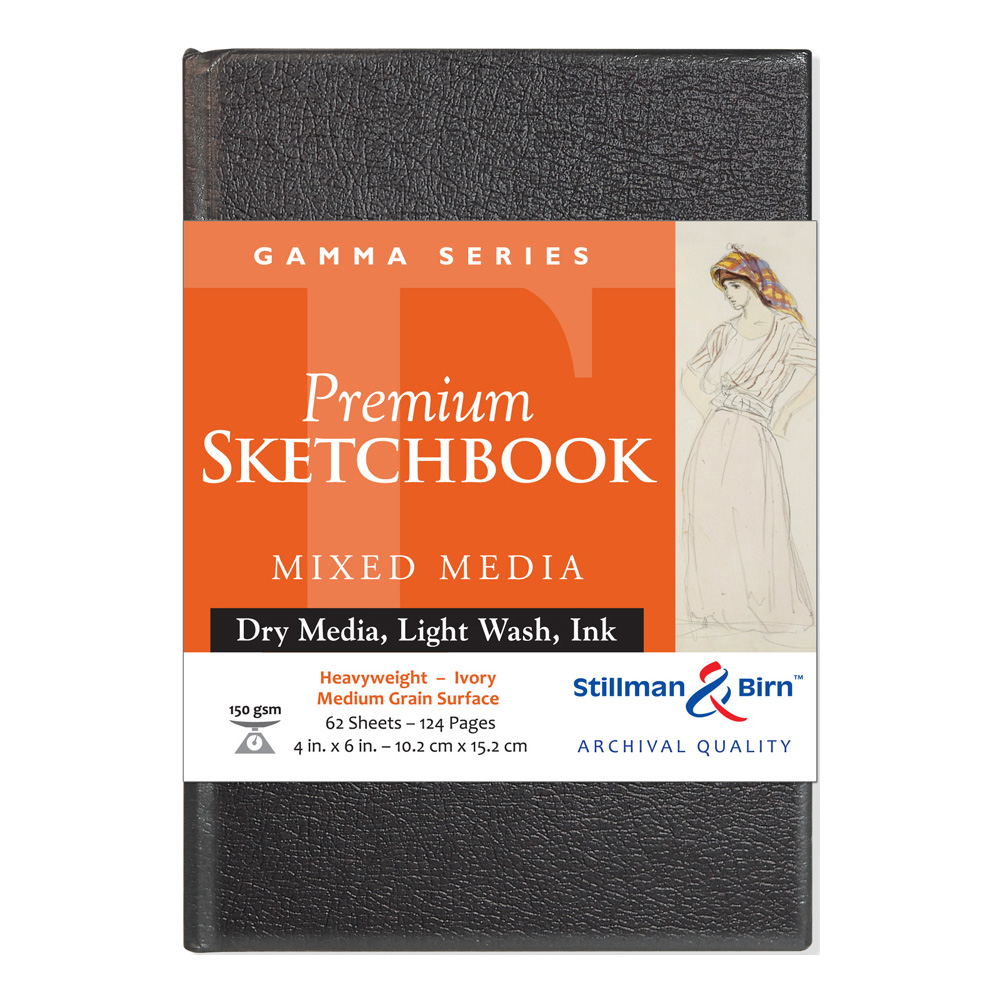 Gamma Hardbound Sketchbook 4X6