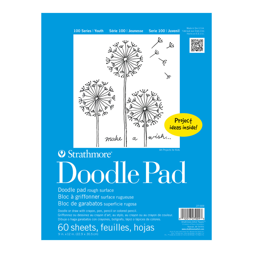 Strathmore 100 Youth Doodle Pad 9X12