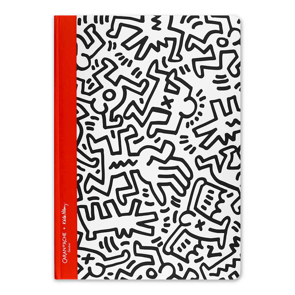 Caran dAche Keith Haring Dotted Notebook