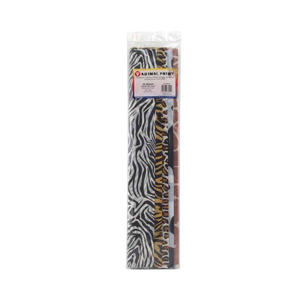 Art Tissue Paper Wild Animal Prints 20X30