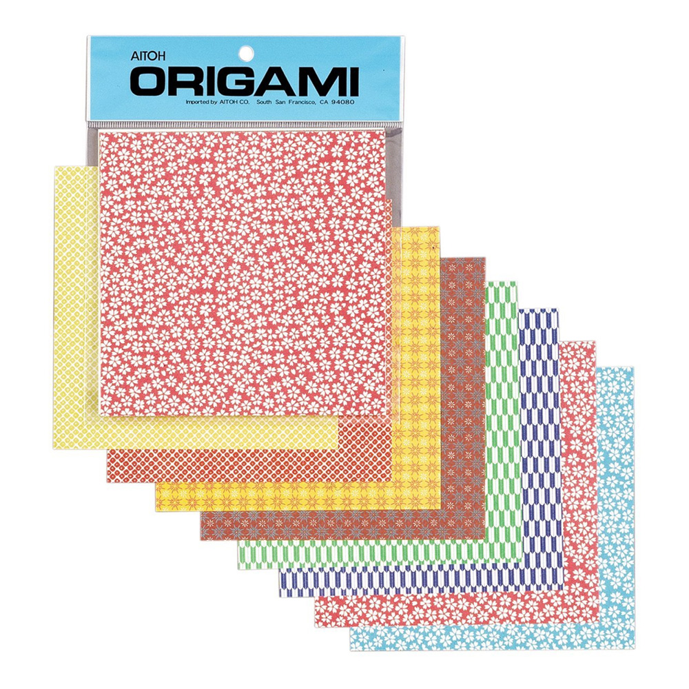 Origami Paper Kimono+folk Art 6X6 20/Sheets