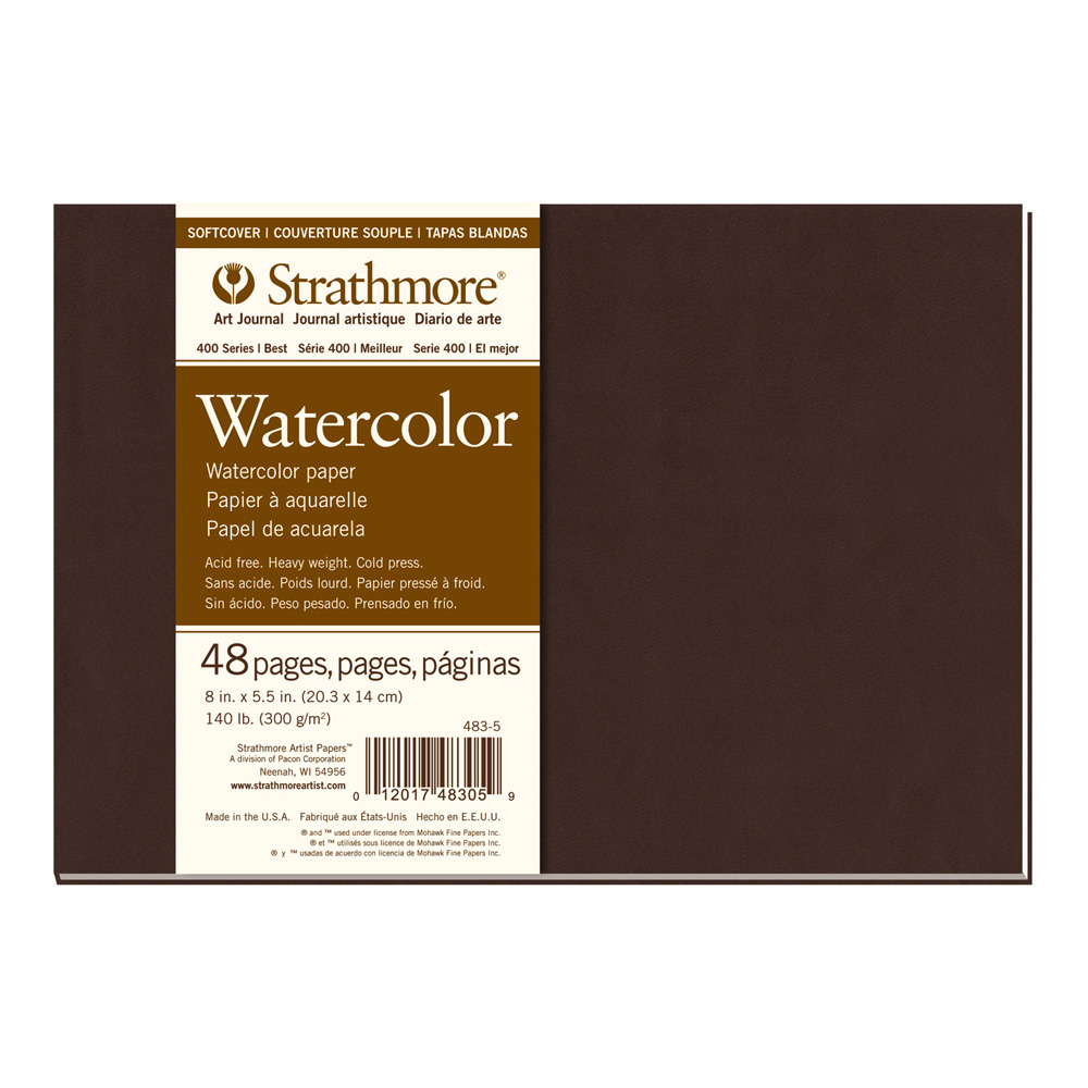 Strathmore 400 Softcover Watercolor 8X5.5