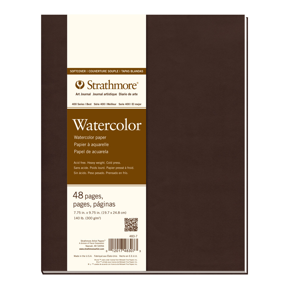 Strathmore 400 Softcover Watercolor 7.75X9.75