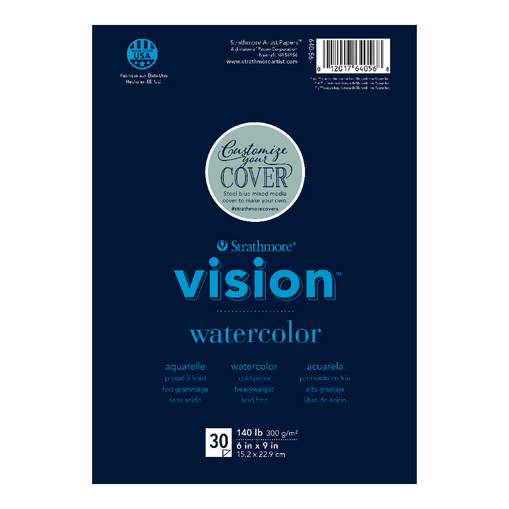 Strathmore Vision Custom Watercolor Pad 6x9