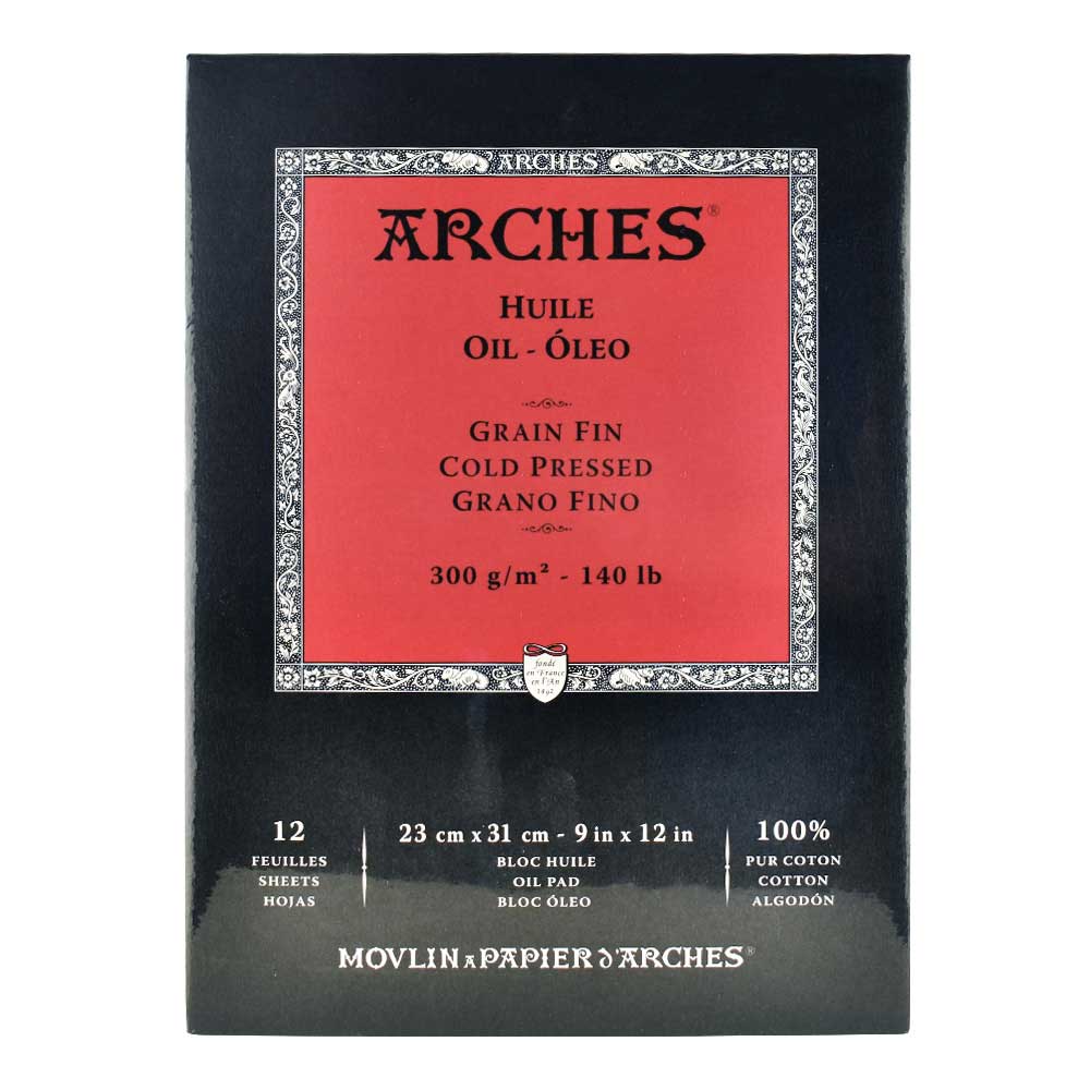 Arches Oil Pad 9X12