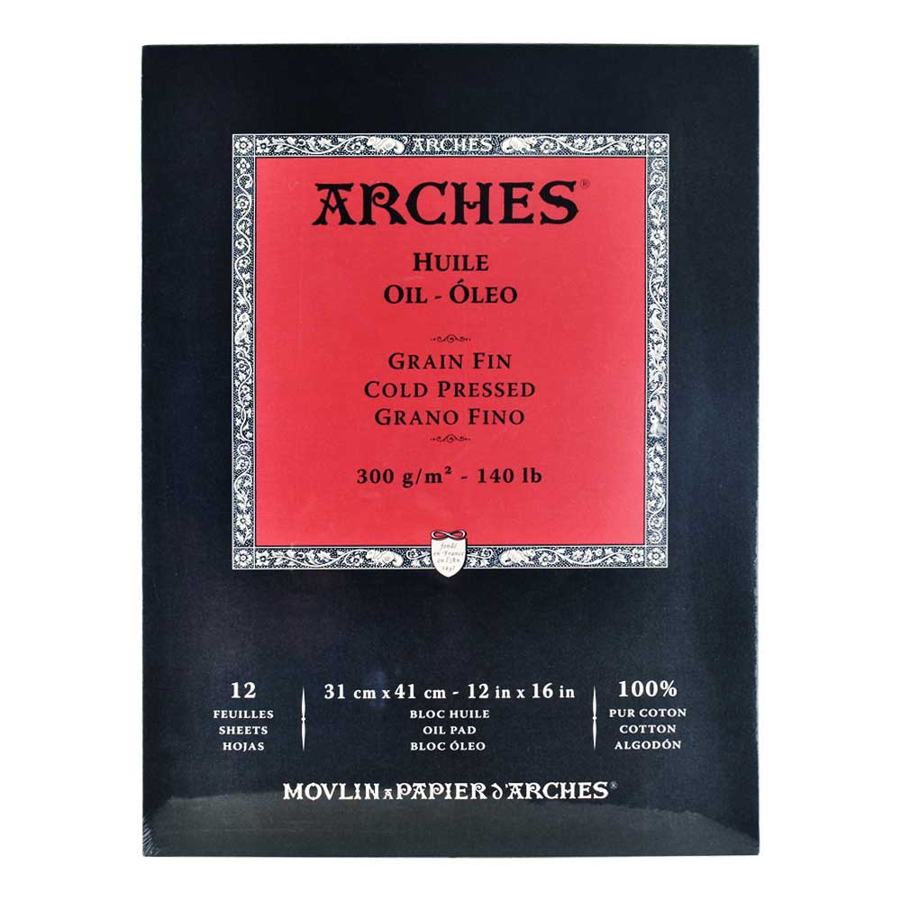Arches Oil Pad 12X16
