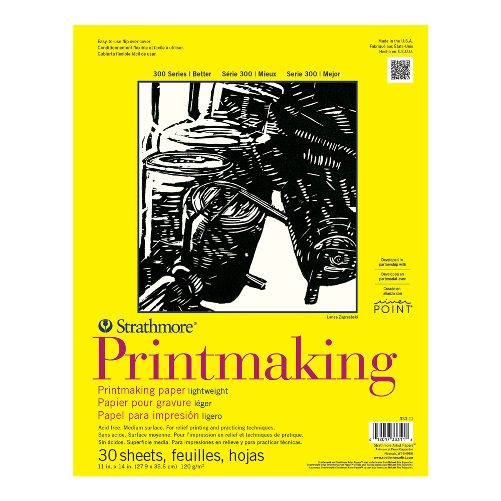 Strathmore 300 Printmaking Pad 11X14