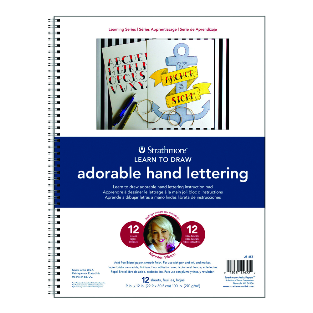 Str Learn To Draw-Adorable Hand Lettering