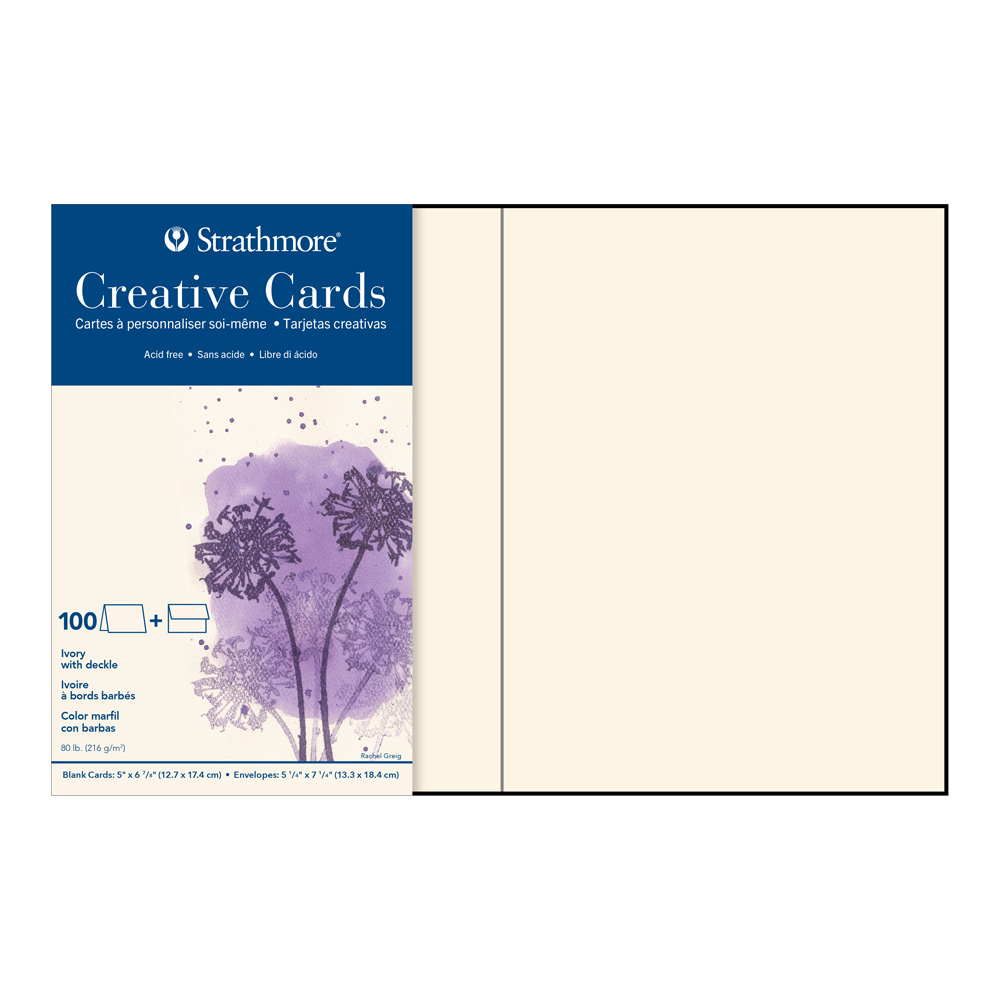 Strathmore Greeting Cards Ivory Pk/100