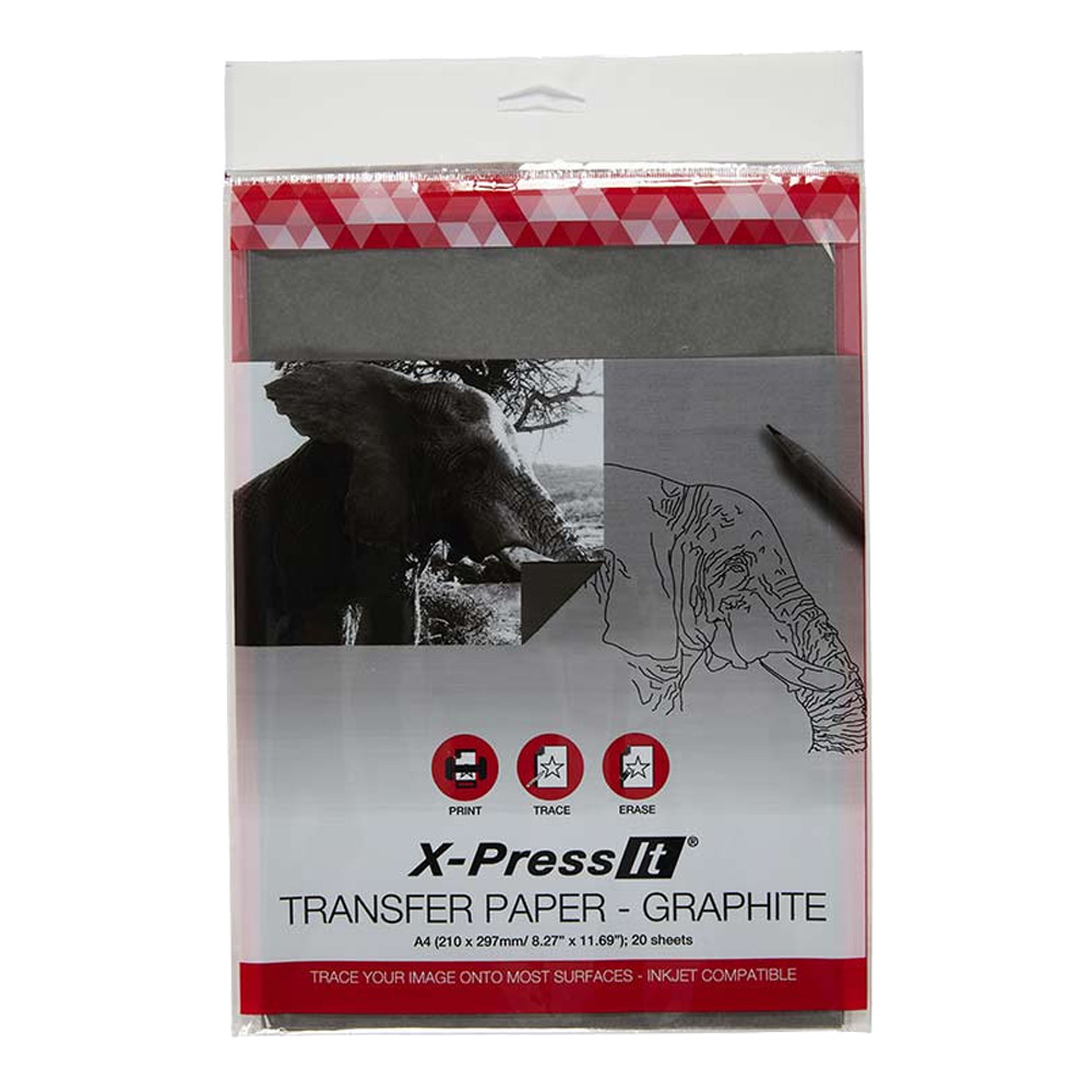 Xpress It Transfer Paper A4 Graphite 20/Sh
