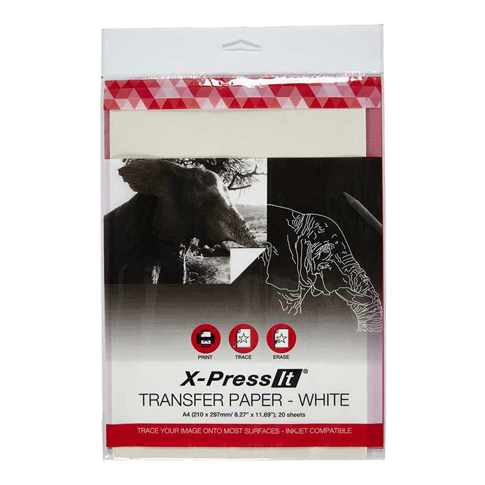 Xpress It Transfer Paper A4 White 20/Sh