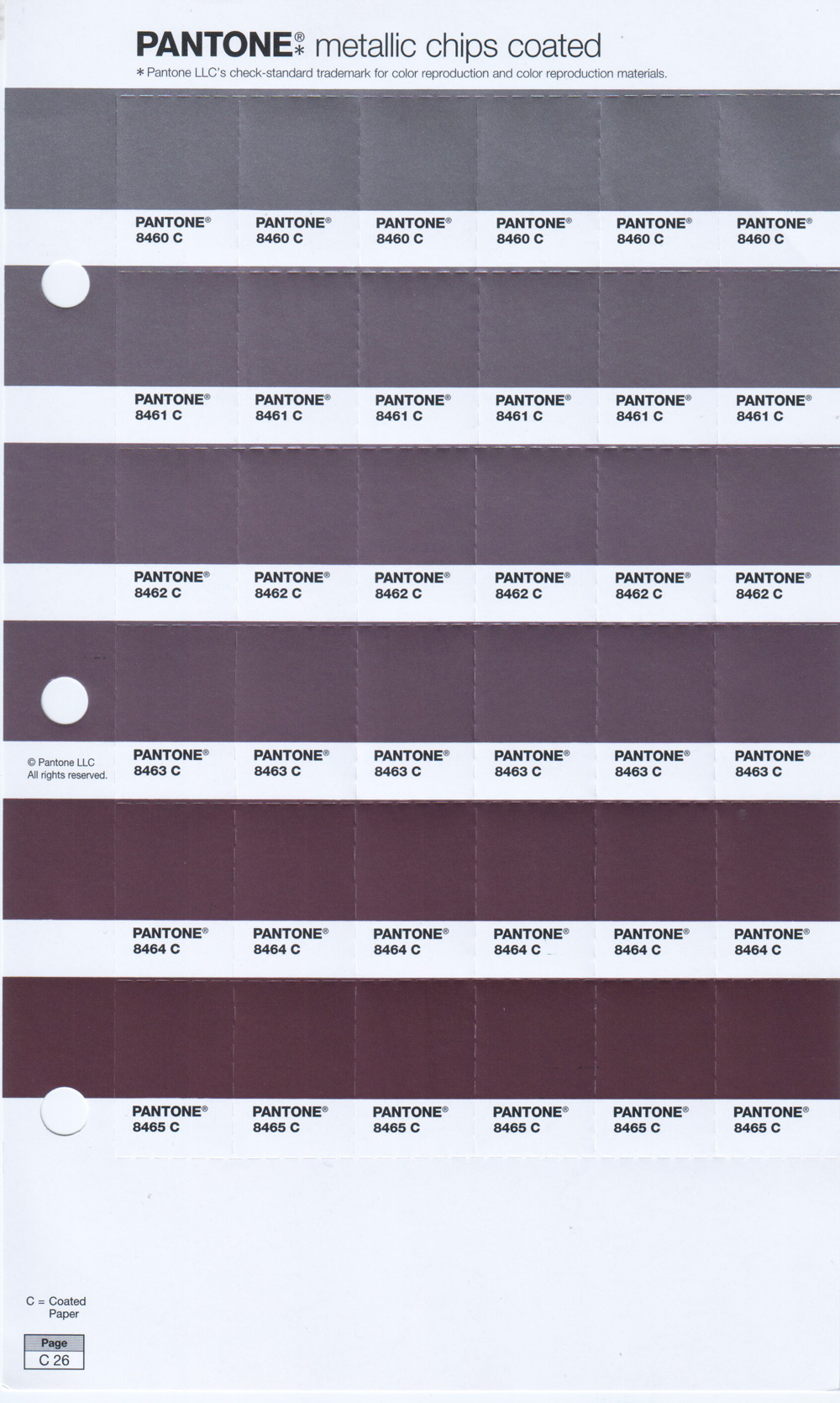 Pantone Metallics Page 12