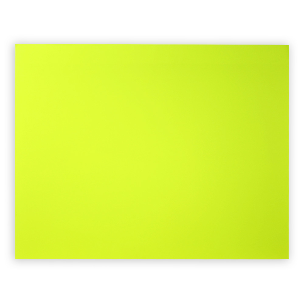 Poster Board Neon Yellow 22X28