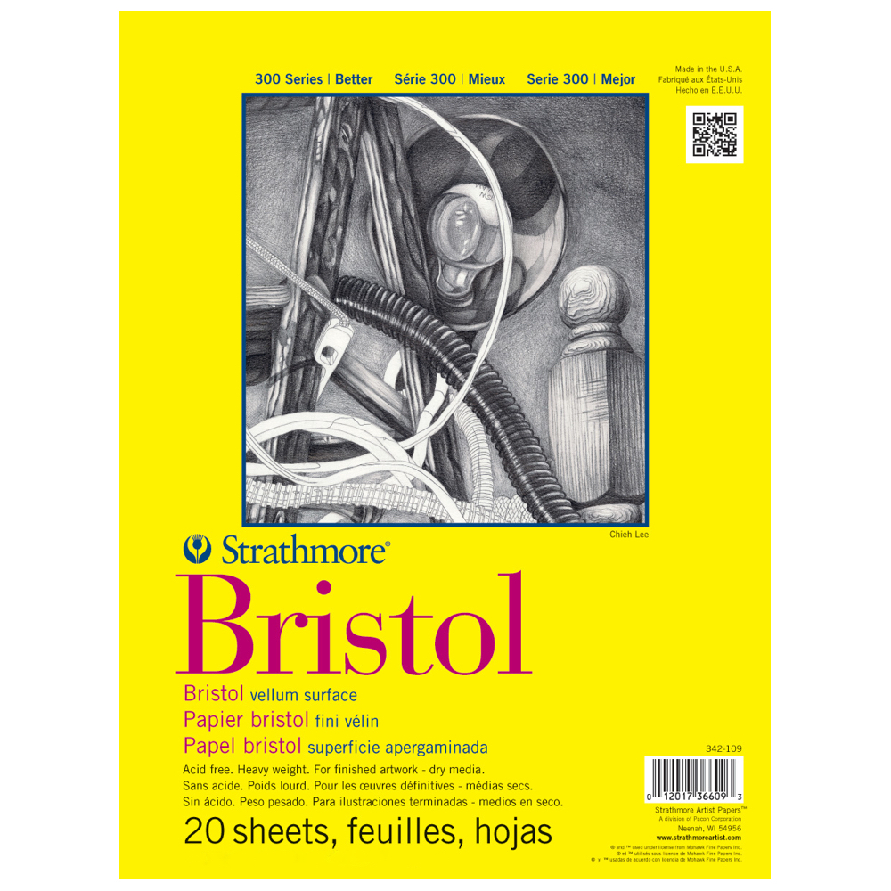 Strathmore 300 Bristol Vellum 11X14 Pad