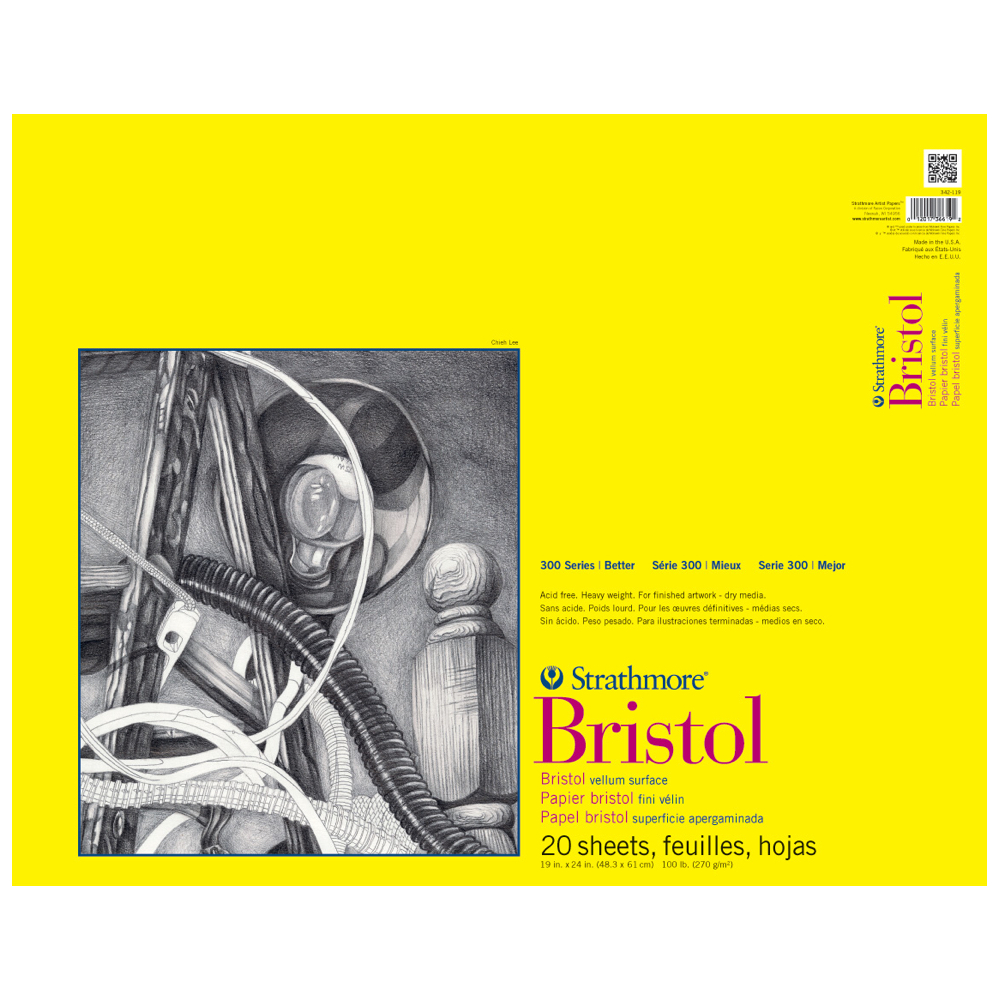 Strathmore 300 Bristol Vellum 19X24 Pad