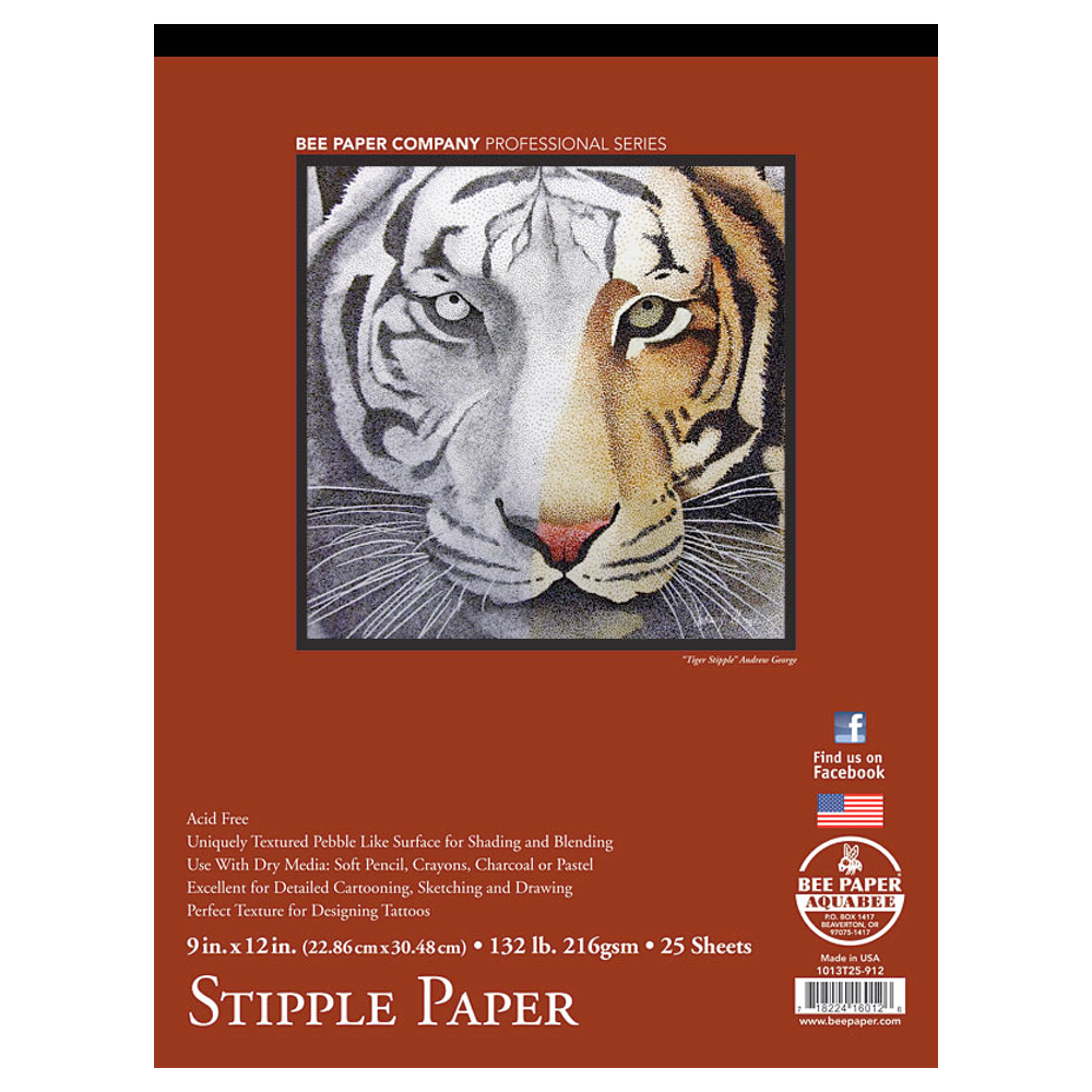 Coquille Paper Fine Stipple Pad 9X12
