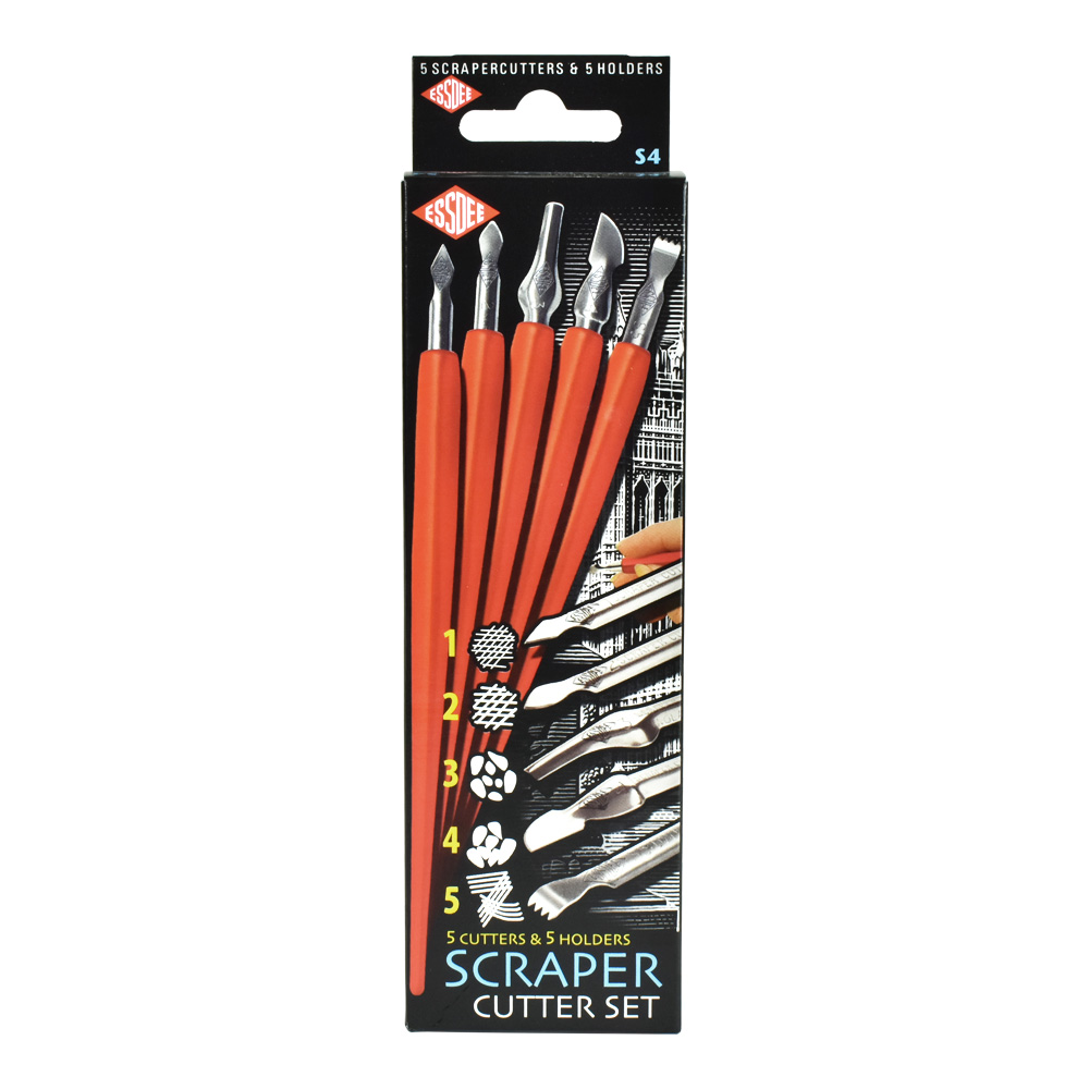 Essdee Scraper Cutter Set w/5 Handles