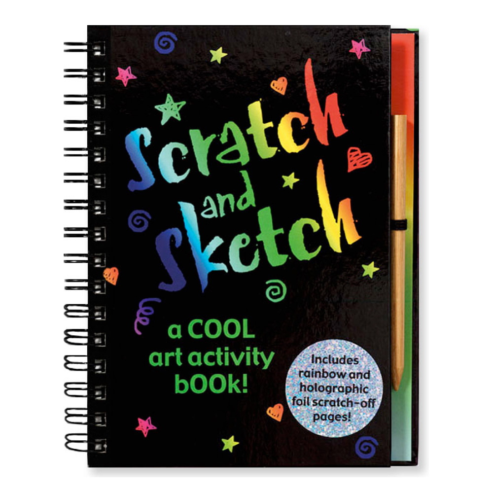 Scratch & Sketch: Cool Art Activity Book