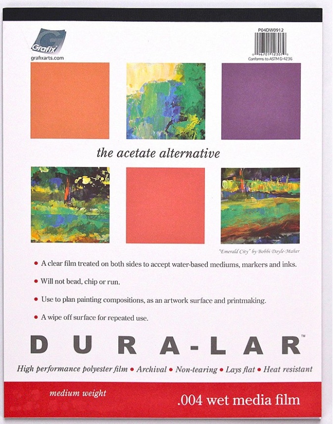 Wet Media Dura-Lar .004 20X25 Sheet