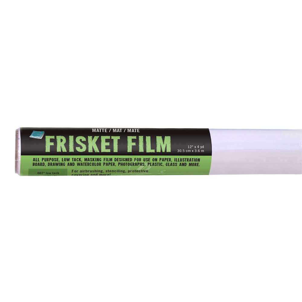 Grafix All-Purpose Frisket LT Matte 12In x 4Y