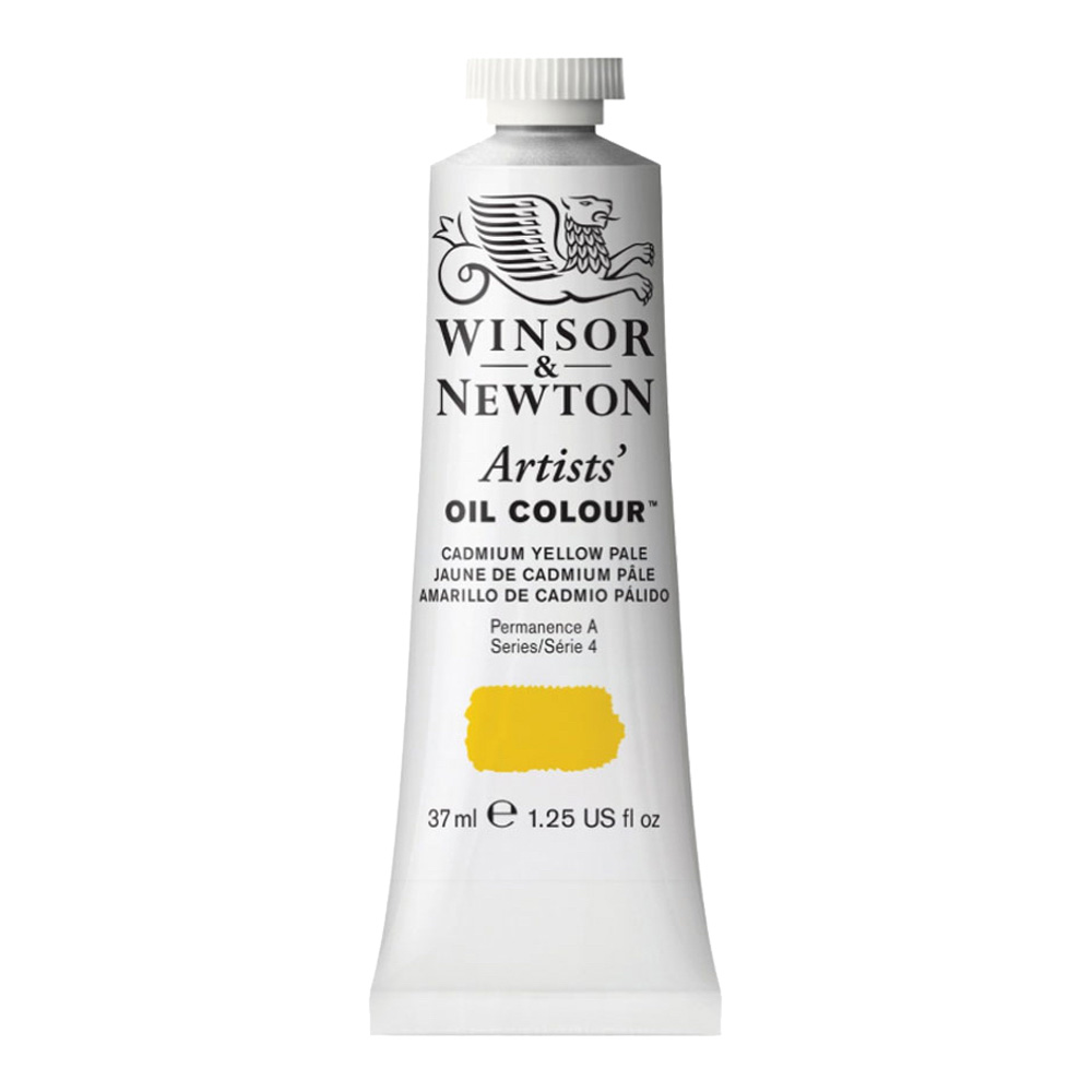 W&N Artists' Oil 37ml Cadmium Yellow Pale