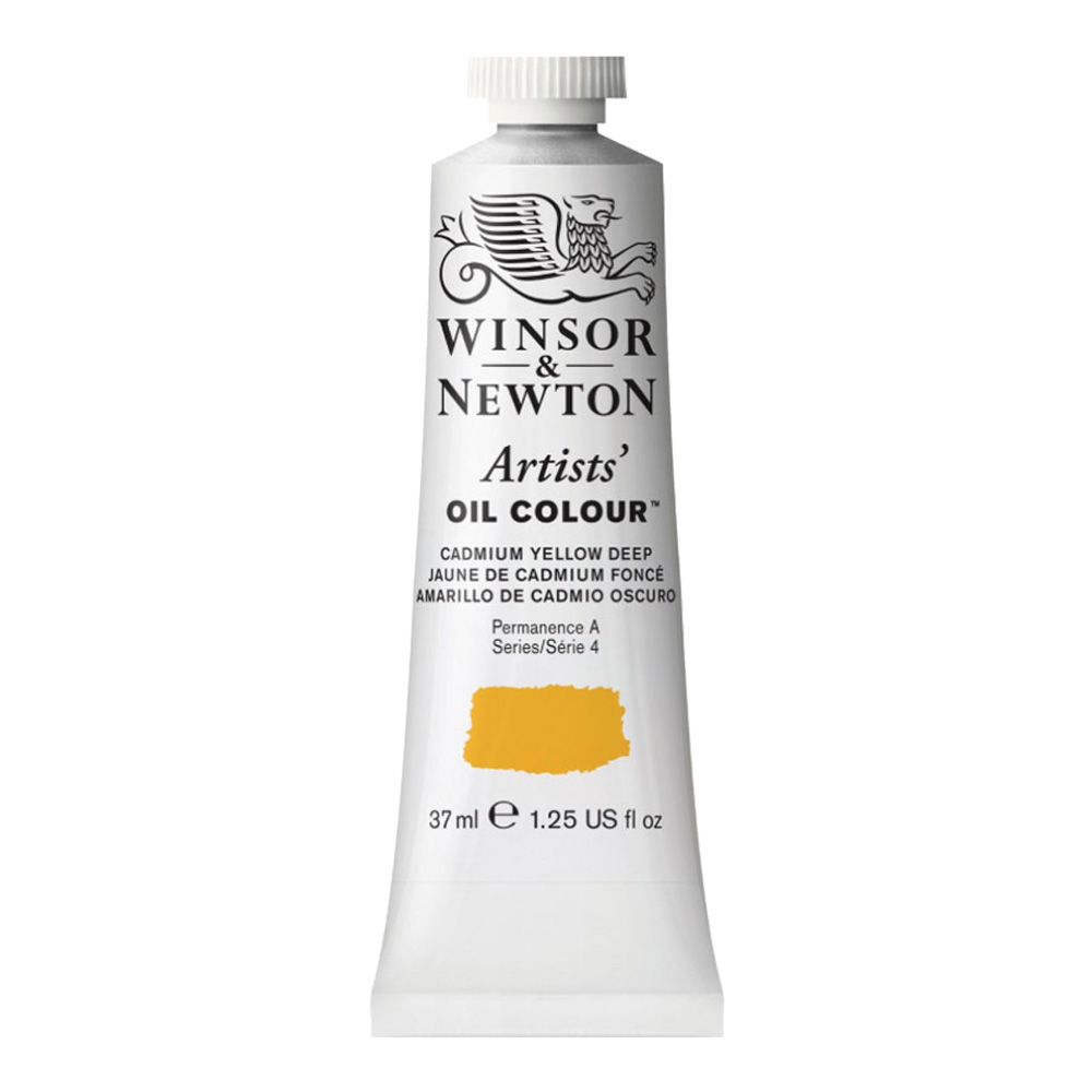 W&N Artists' Oil 37ml Cadmium Yellow Deep