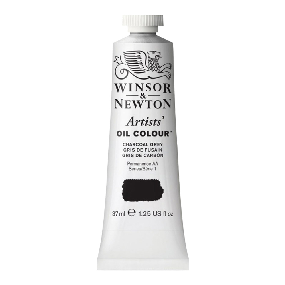 W&N Artists' Oil 37ml Charcoal Grey
