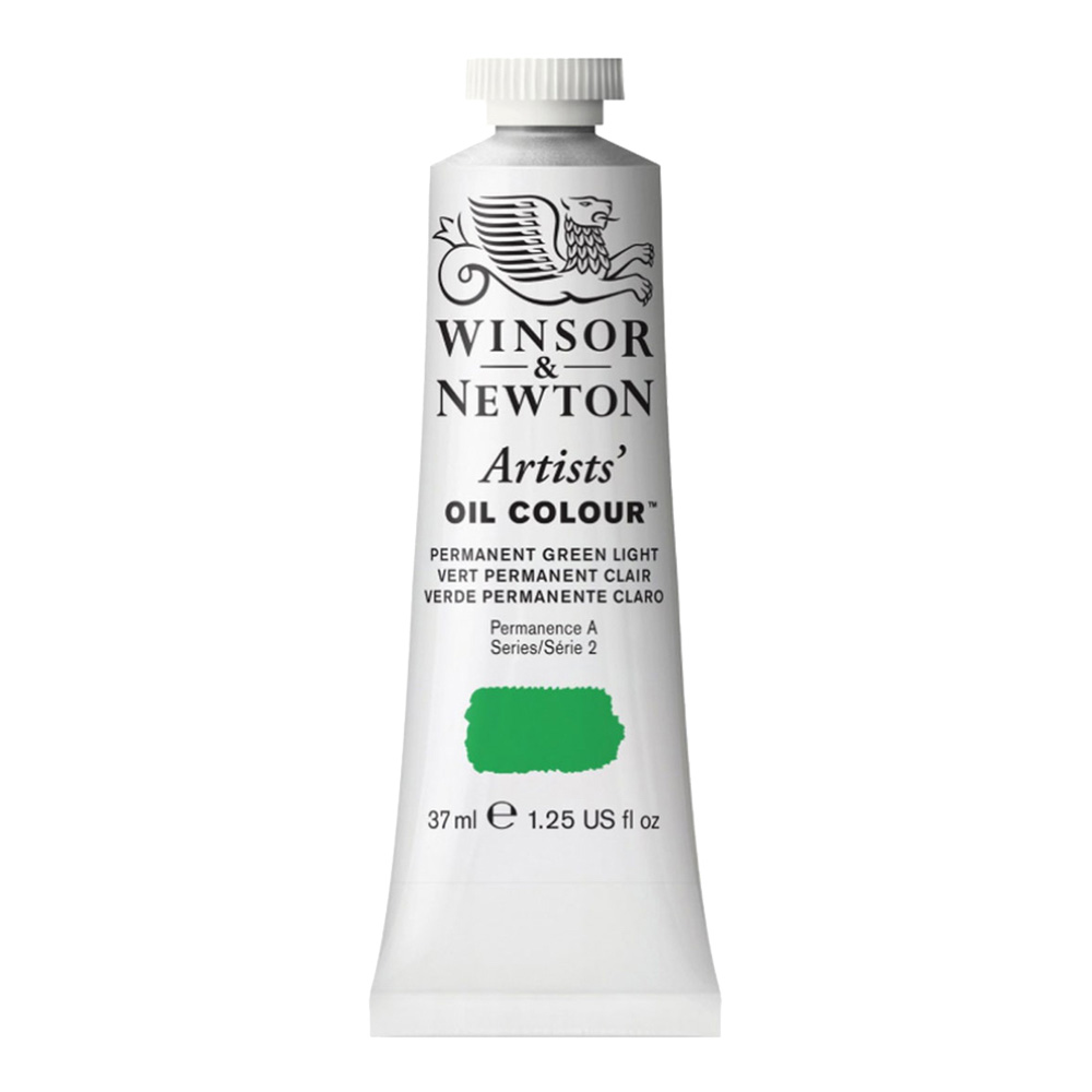 W&N Artists' Oil 37 ml Permanent Green Light